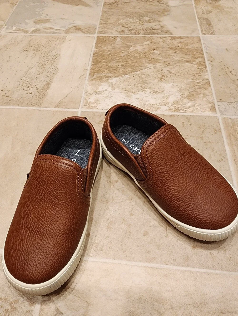Carter's Brown Slip-On Kids Dress Shoes